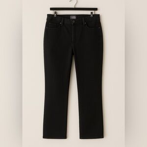 NYDJ – Marilyn Straight – Black – Size 10 NWT